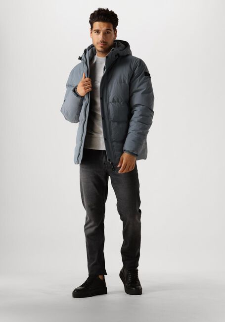 PURE PATH Veste matelassé REGULAR FIT JACKETS PADDED404 en bleu - large