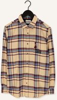 SCOTCH & SODA Chemise décontracté REGULAR FIT MID-WEIGHT BRUSED FLANNEL CHECK SHIRT en beige SCOTCH & SODA Chemise décontracté REGULAR FIT MID-WEIGHT BRUSED FLANNEL CHECK SHIRT en beige - medium