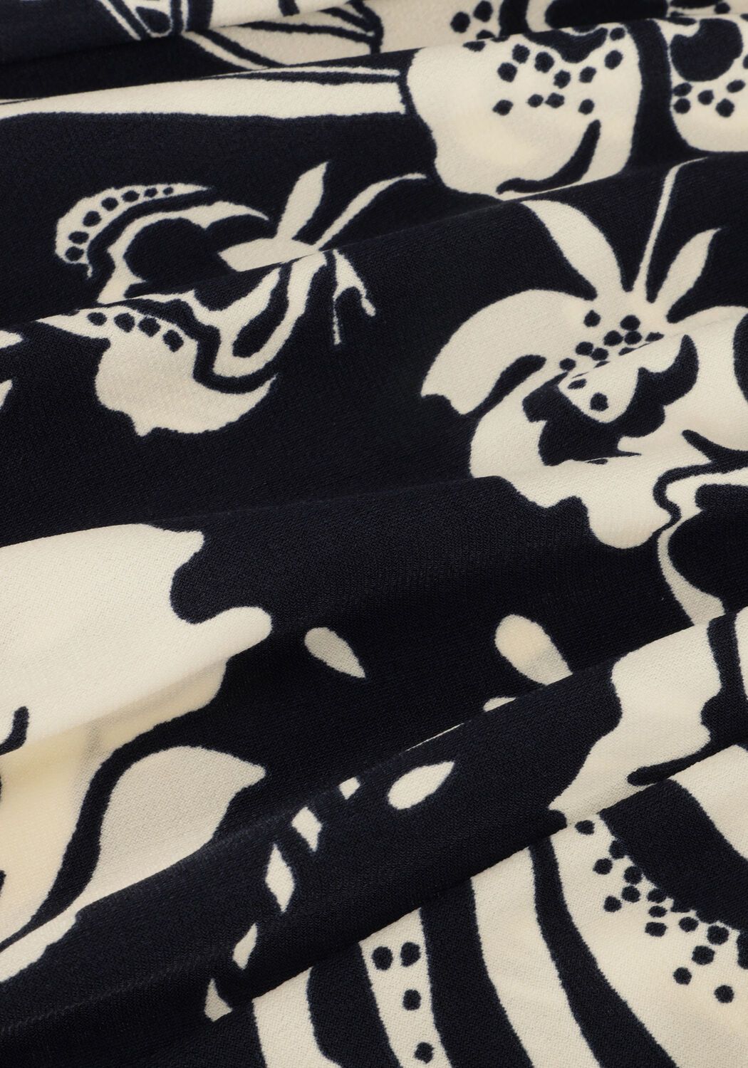 Blauwe VANILIA Midirok SWIRL MIDI - large