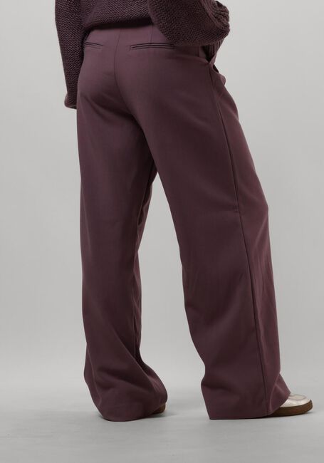 Paarse MSCH COPENHAGEN Pantalon MSCHMIRABELLE MICHELLE HW PLEAT PANTS - large