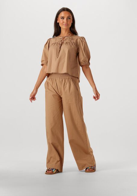 RUBY TUESDAY Pantalon large IBET en beige - large