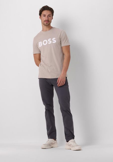 Beige BOSS ORANGE T-shirt THINKING 1 - large
