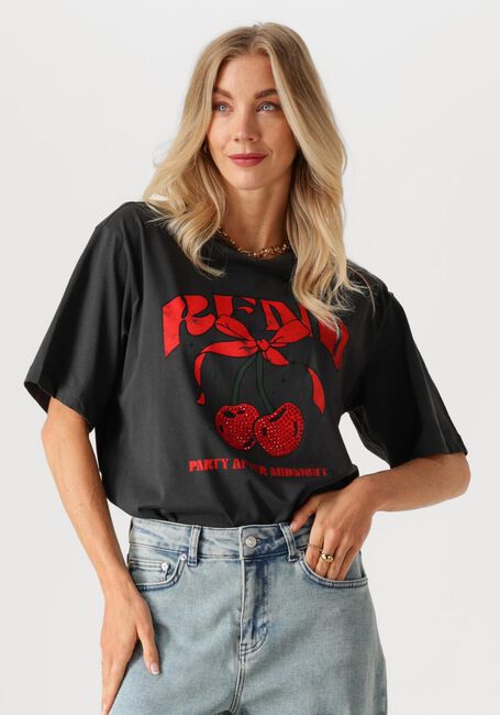 REFINED DEPARTMENT T-shirt MAGGY en noir - large