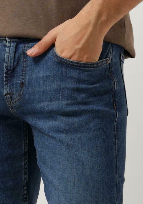 7 FOR ALL MANKIND Straight leg jeans SLIMMY TAPERED en bleu - large