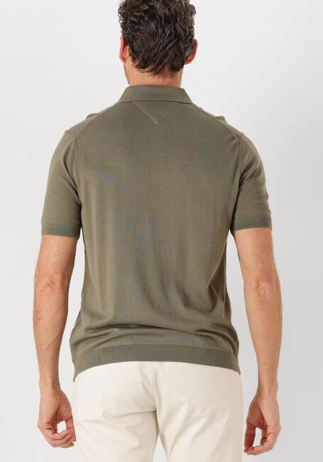 Olijf TOMMY HILFIGER Polo DC COTTON LYOCELL POLO - large