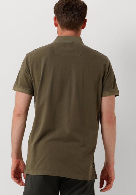 PME LEGEND Polo SHORT SLEEVE POLO PIQUE GARMENT DYE en vert - large