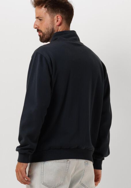 FORÉT Chandail LOG HALF ZIP SWEATSHIRT Bleu foncé - large