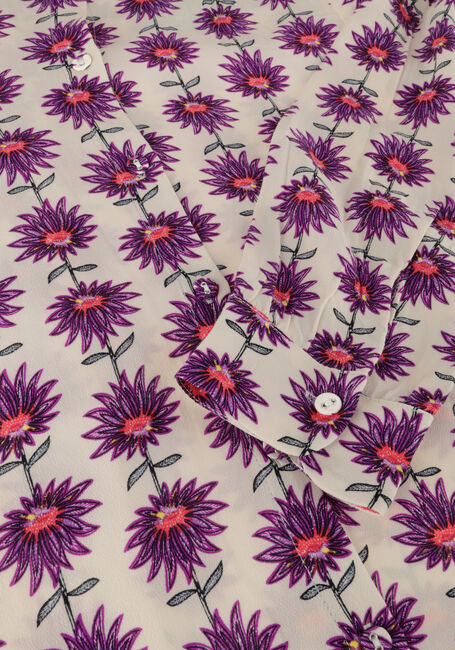 Ecru POM AMSTERDAM  MILA FLOWER ECRU BLOUSE Ecru POM AMSTERDAM  MILA FLOWER ECRU BLOUSE - large
