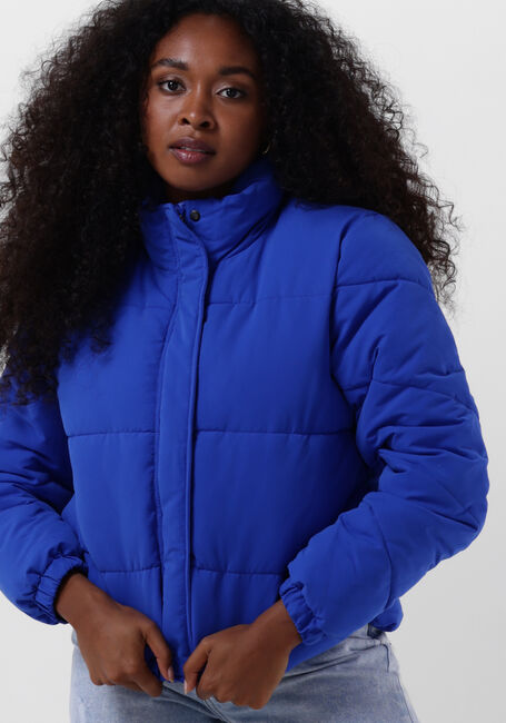 Blauwe ANOTHER LABEL Gewatteerde jas MILLE PUFFER - large