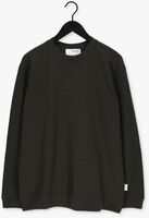 Donkergroene SELECTED HOMME Trui SLHRELAXMORELL CREW NECK SWEAT W