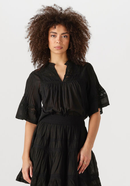NEO NOIR SIAMA S VOILE BLOUSE Blouses en noir - large