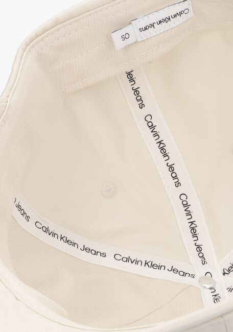 CALVIN KLEIN MONOGRAM CAP EMBRO Casquette en blanc - large