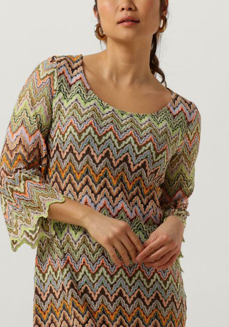 ANA ALCAZAR Mini robe TUNIC DRESS WITHOUT FRINGES en vert - large