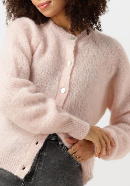 NUKUS Gilet LOREN CARDIGAN en rose - large