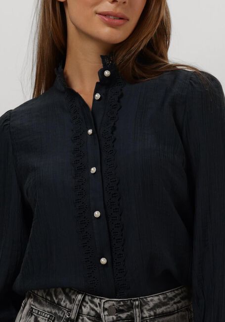 Blauwe CO'COUTURE  ANGIE ANGLAISE SHIRT - large