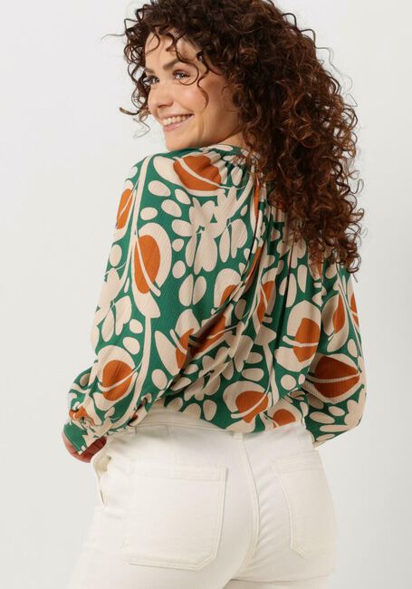 Groene BY-BAR  SOFIE INDORE BLOUSE - large