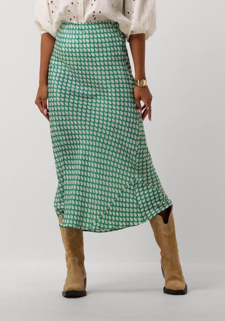SISSEL EDELBO Jupe midi MADELLIN SKIRT en vert - large