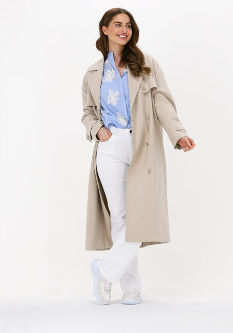 Zand SECOND FEMALE Jassen SILVIA CLASSIC TRENCHCOAT Zand SECOND FEMALE Jassen SILVIA CLASSIC TRENCHCOAT - large