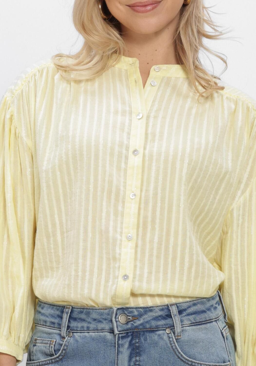 Lime CIRCLE OF TRUST  LEXI BLOUSE - large
