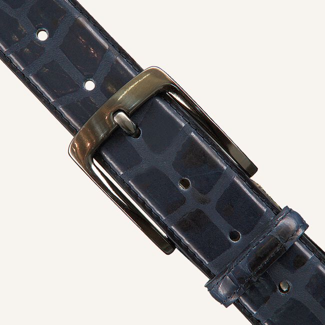 Blauwe REHAB Riem BELT CROCO DUO Blauwe REHAB Riem BELT CROCO DUO - large