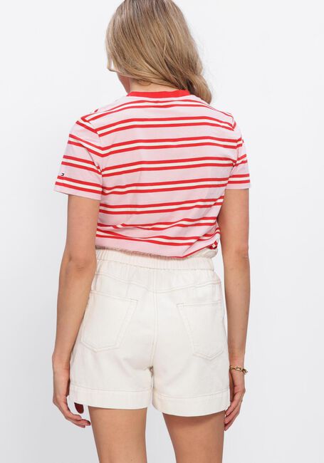 TOMMY HILFIGER T-shirt TH SCRIPT REG C-NK SS TEE en rose - large