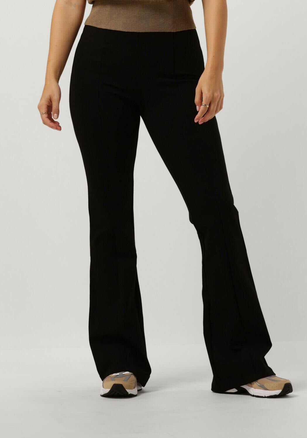Flared broek shop high waist
