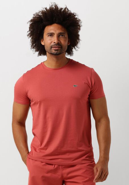 LACOSTE T-shirt 1HT1 MENS TEE-SHIRT 12 en orange - large