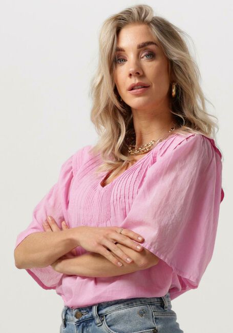 CIRCLE OF TRUST Haut TERRI BLOUSE en rose - large