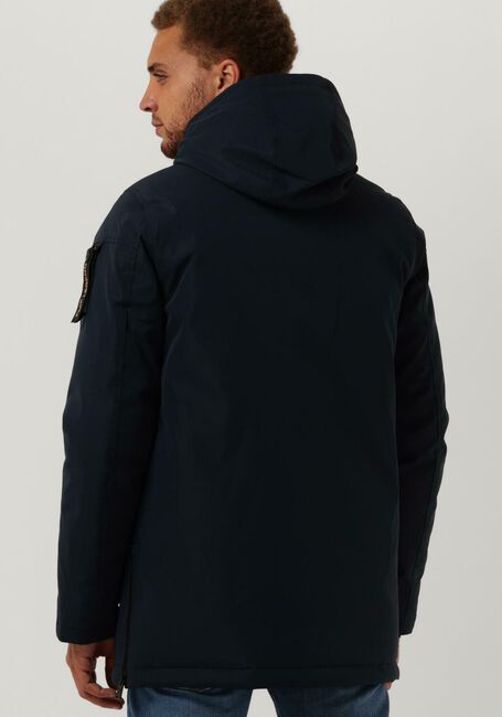 Blauwe PME LEGEND Jassen LONG JACKET KEYLAND HIGH TWILL - large