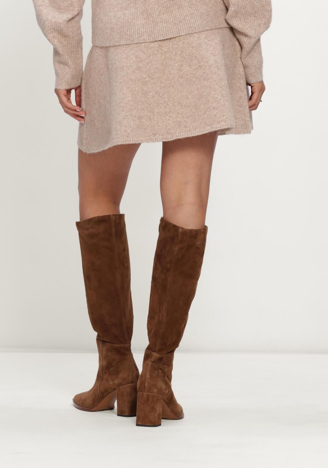 NOTRE-V Mini-jupe NV-IES en beige - large