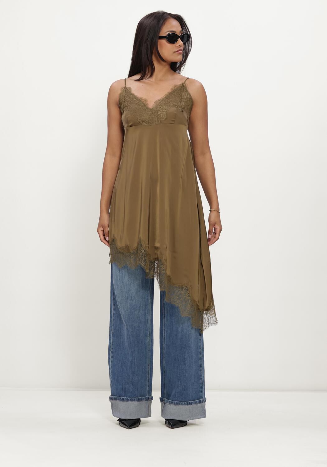 GESTUZ Mini robe GZLALOU DRESS en vert