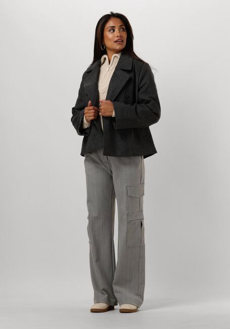 OBJECT Jack OBJKEILY SHORT JACKET Gris foncé - large