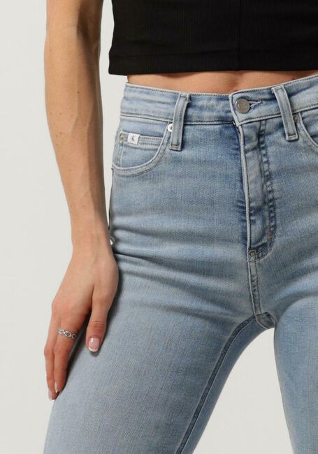 Blauwe CALVIN KLEIN Skinny jeans HIGH RISE SKINNY - large