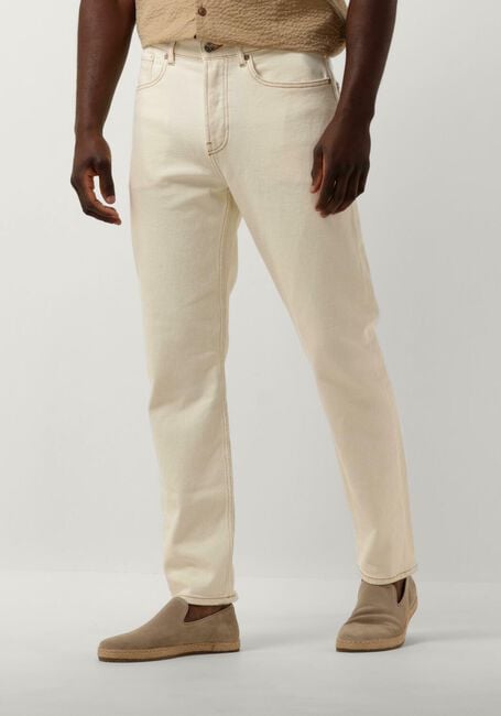 SCOTCH & SODA Straight leg jeans THE DROP REGULAR TAPER JEANS en blanc - large