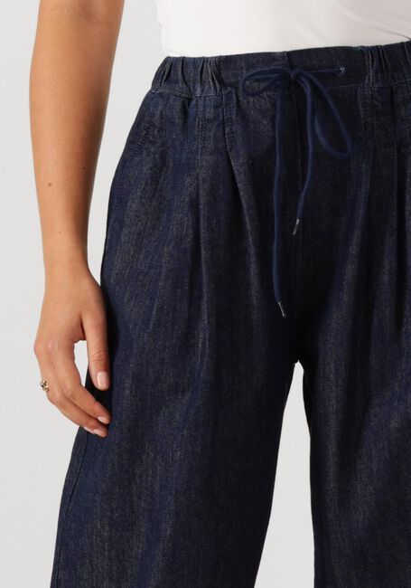 BY-BAR Pantalon large JAXX STOCKHOLM BLUE PANTS Bleu foncé - large