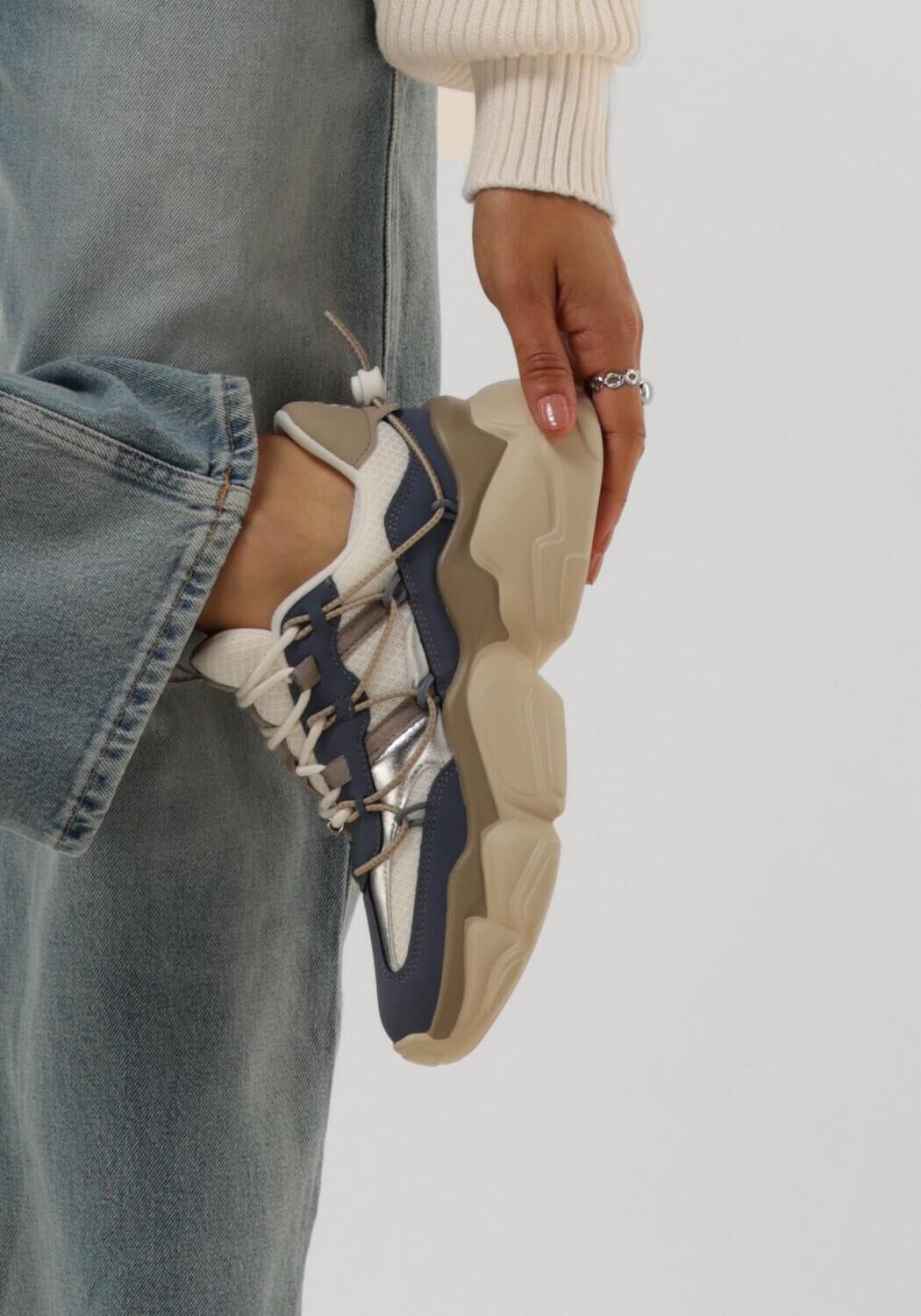 STEVE MADDEN Baskets basses SPECTATOR en bleu - large