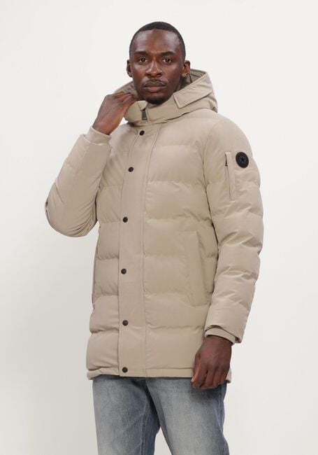 AIRFORCE Veste matelass&eacute; CHUCK PARKA en beige - large