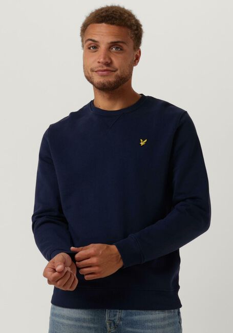 LYLE & SCOTT Pull CREW NECK SWEATSHIRT en bleu - large