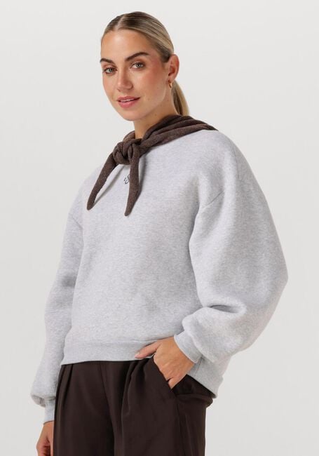 Lichtgrijze SUMMUM Trui SWEATSHIRT SOFT SWEAT - large