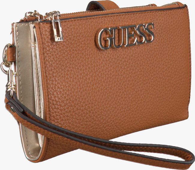 Cognac GUESS Portemonnee UPTOWN CHIC SLG - large