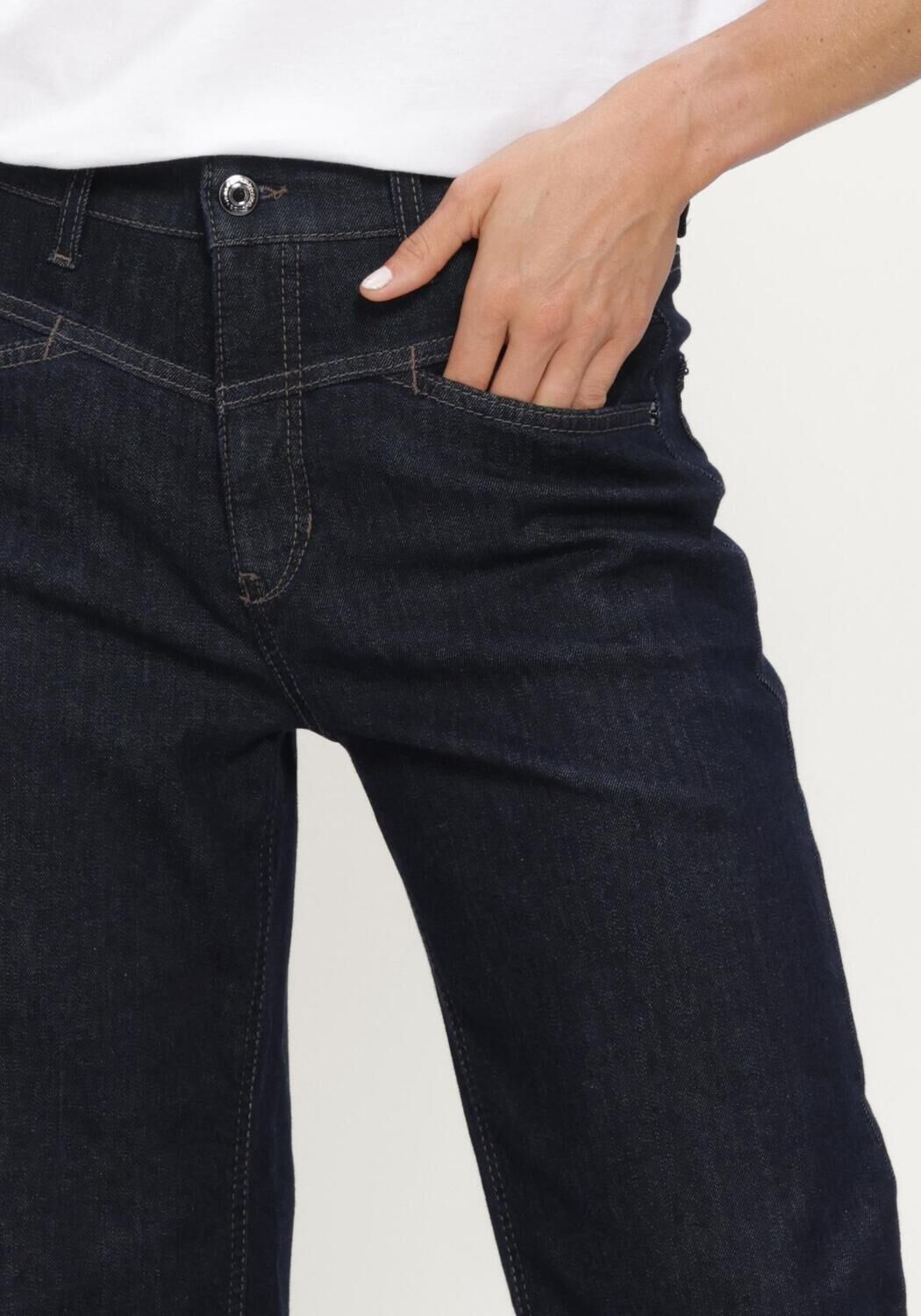 Blauwe CAMBIO Jeans ELIN DARK HR STRETCH BLUE DENIM - large