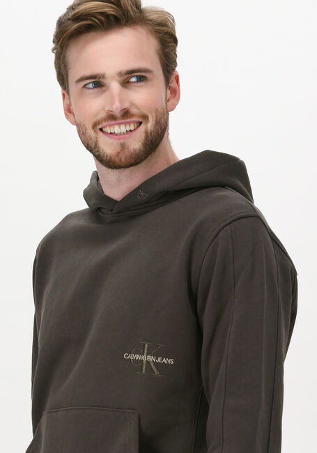 CALVIN KLEIN OFF PLACED ICONIC HOODIE - large