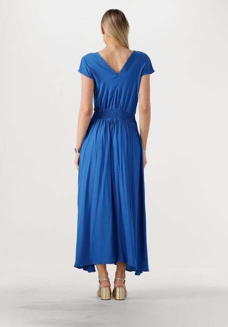 LOUIZON Robe maxi FAYENCE en bleu - large