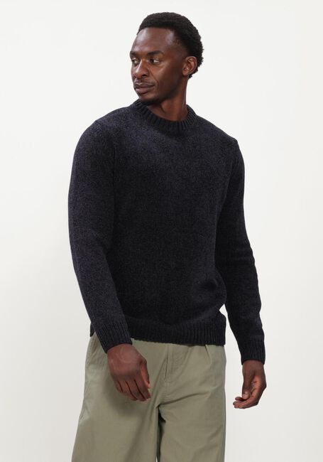 Donkergrijze ANERKJENDT Trui AKSUNE CHENILLE KNIT - large
