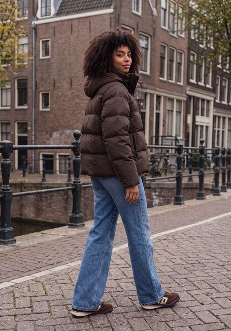 Bruine AIRFORCE Gewatteerde jas CARLY JACKET - large