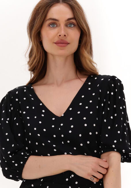 MODSTRÖM Haut RIDDER PRINT TOP en noir - large