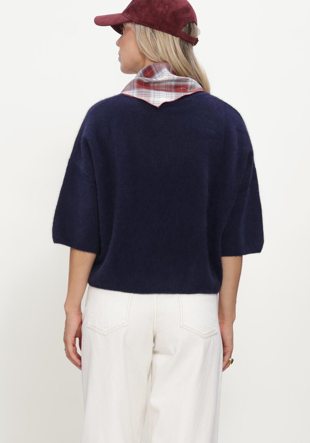 Blauwe KNIT-TED Tops & T-shirts HANS TOP - large