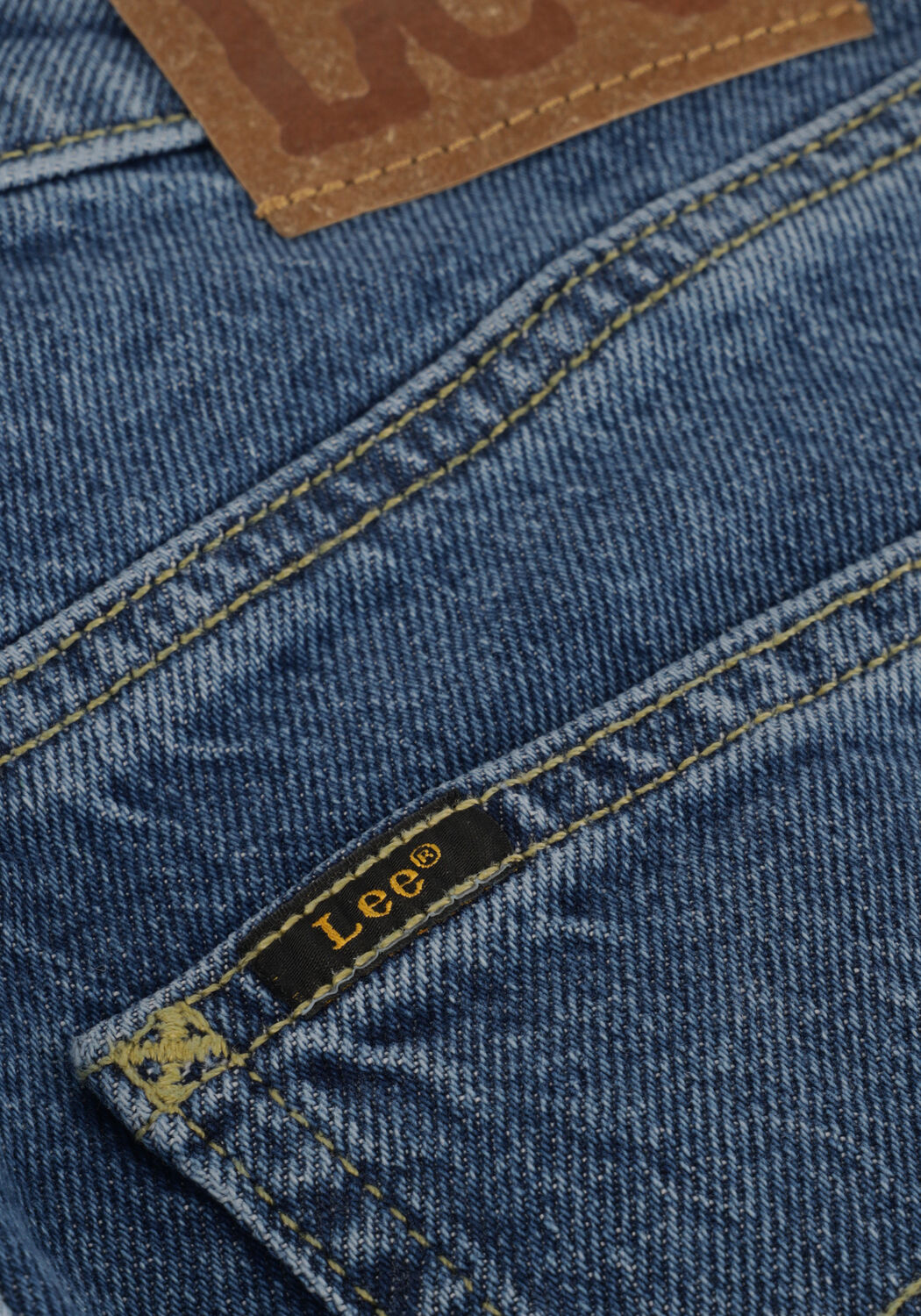 Blauwe LEE Broeken/jumpsuits CAROL SHORT L37CHGB32 - large