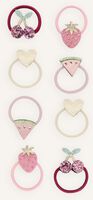 Roze Mimi & Lula Haaraccessoires FRUIT MINI PONIES Roze Mimi & Lula Haaraccessoires FRUIT MINI PONIES - medium