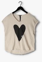 10DAYS T-shirt TEE HEART en blanc